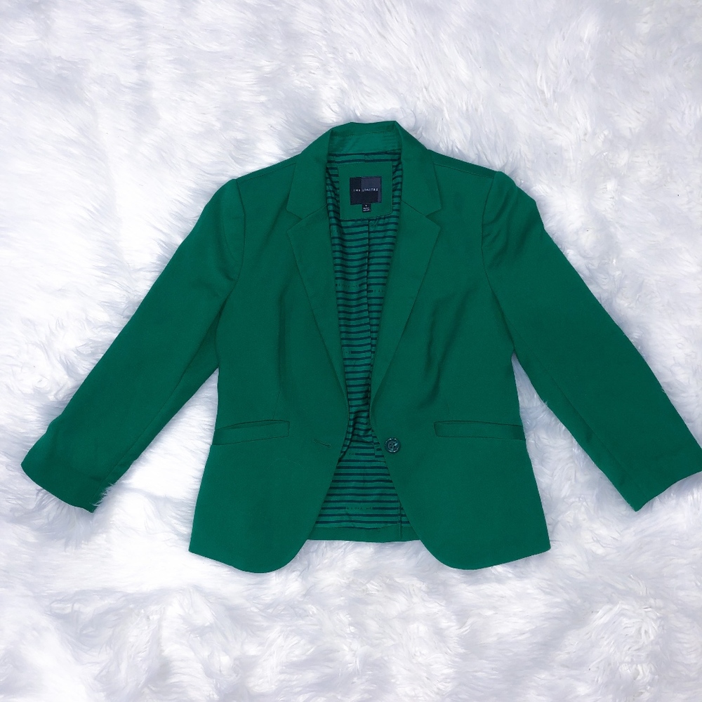 The Limited Kelly Green Blazer